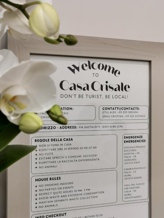 דירות אלבה Casa Crisale מראה חיצוני תמונה